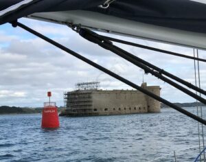 Навигационный тренинг в Северо-западной Франции (Северная Бретань) Château du Taureau