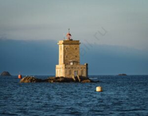 Навигационный тренинг в Северо-западной Франции (Северная Бретань) Phare Ile Noire