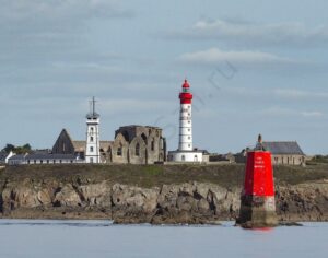 Навигационный тренинг в Северо-западной Франции (Северная Бретань) Phare Saint Mathieu