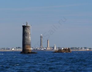 Навигационный тренинг в Северо-западной Франции (Северная Бретань) Phare d'Eckmuhl