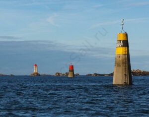 Навигационный тренинг в Северо-западной Франции (Северная Бретань). Straight de Brehat