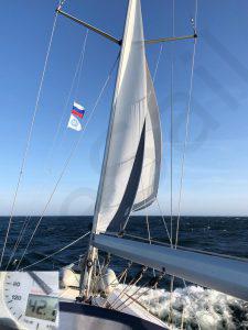 Iceland sailing 42kts