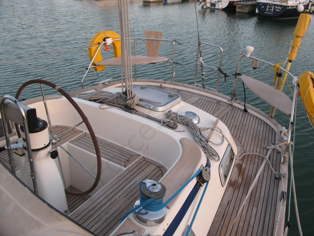 Корма нашего Hallberg-Rassy