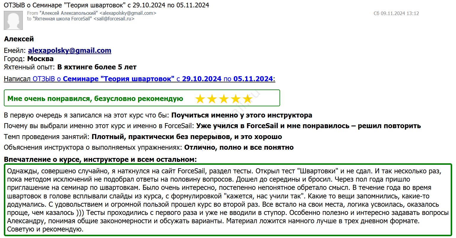 Скан Отзыва